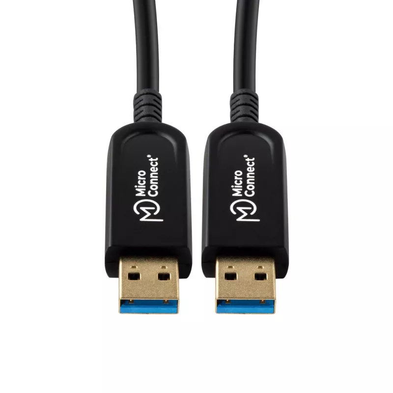 Microconnect USB3.0AA15BOP kabel USB USB 3.2 Gen 1 (3.1 Gen 1) 15 m USB A Czarny