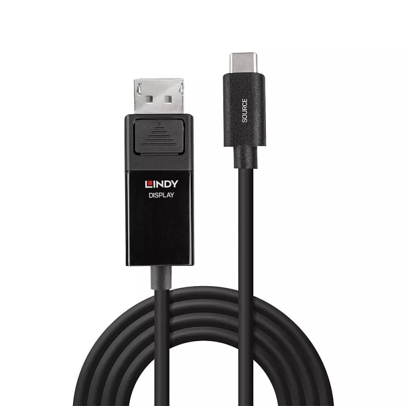 Lindy 1m adapter kablowy USB typu C na DisplayPort 8K60