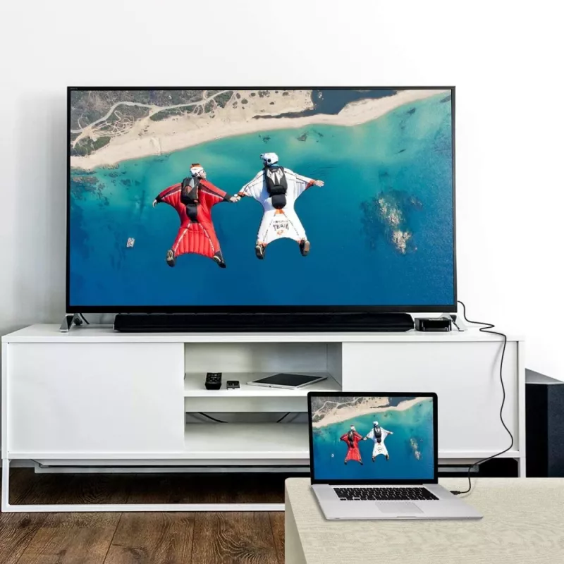 Kabel wideo Techly HDMI do DVI-D M/M 1,8 m ICOC HDMI-D-018
