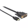 Kabel wideo Techly HDMI do DVI-D M/M 1,8 m ICOC HDMI-D-018