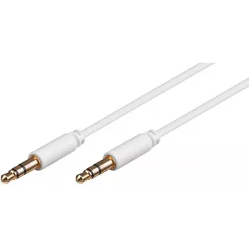 Kabel audio Microconnect AUDLL3W 3 m 3,5 mm biały