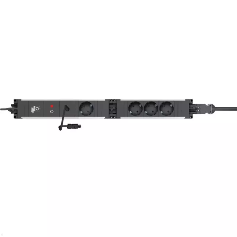 Bachmann STEP BASE listwa zasilająca 4-gniazdowa z GST18 4 gniazda AC 250V 16A