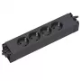 Bachmann STEP BASE listwa zasilająca 4-gniazdowa z GST18 4 gniazda AC 250V 16A