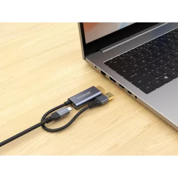 Adapter VivoLink HDMI & USB-A na USB-C PROADHDMI kompatybilny z rozdzielczością 4K