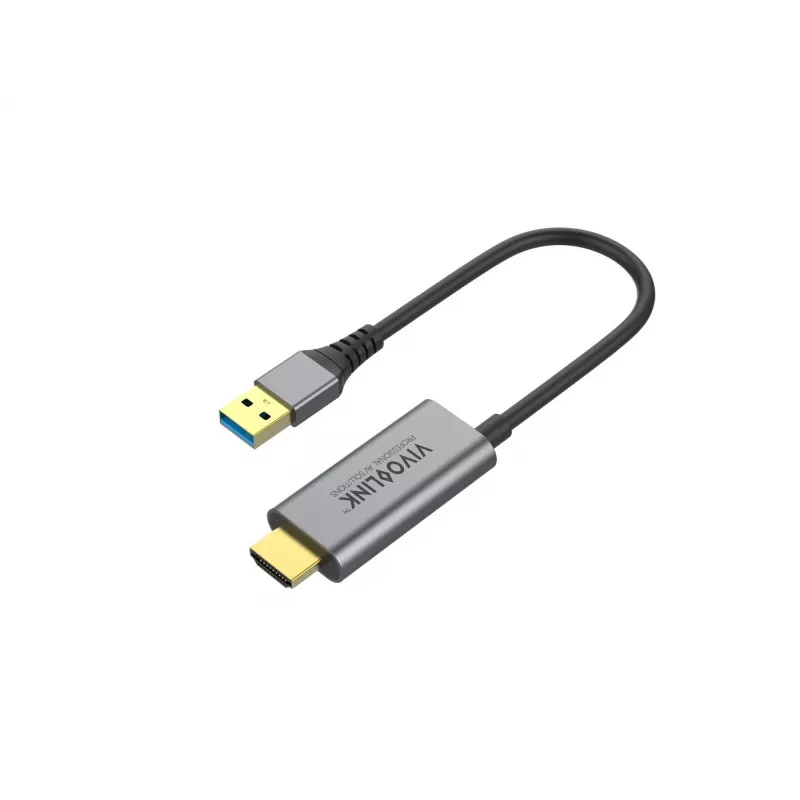 Adapter VivoLink HDMI & USB-A na USB-C PROADHDMI kompatybilny z rozdzielczością 4K