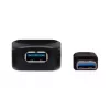 Manhattan USB-A do USB-A Przedłużacz, 5m, Męski na Żeński, Aktywny, 5 Gb/s (USB 3.2 Gen1 aka USB 3.0), Wbudowany Repetytor, SuperSpeed USB, Czarny, Trzyletnia Gwarancja, Odpowiednik USB2AAEXT5M.