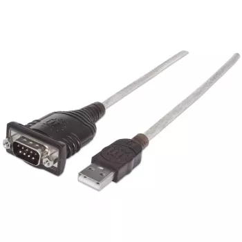 Kabel konwertera USB-A na szeregowy Manhattan 205153