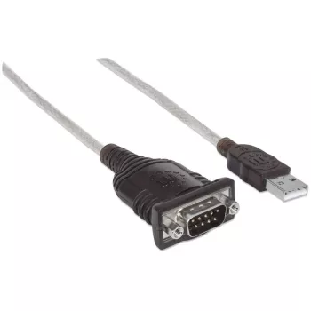 Kabel konwertera USB-A na szeregowy Manhattan 205153