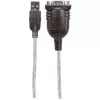 Kabel konwertera USB-A na szeregowy Manhattan 205153