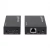 Manhattan HDMI 1080p przez Ethernet Extender Kit, Do 50 m pojedynczym kablem Cat6, Moduły Tx i Rx, Obsługa IR, Trzyletnia gwarancja