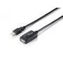 Equip USB 2.0 Type A Active Extension kabel Male to Female, 15m