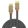 Kabel Lindy DisplayPort 1.4 1 m, Gold Line