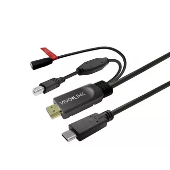 Kabel USB Vivolink PROUSBCHDMIUSBB5-CHARGE 5m szybkie ładowanie