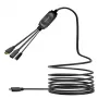 VivoLink PROUSBCHDMIUSB3-5 Kabel koncentratora USB-C z USB 3.0 i ładowaniem, czarny