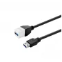 adapter kablowya VivoLink USB 3.0 Typ-A Żeński na Typ-A Żeński PROKEYUSB3AFM2W, biały