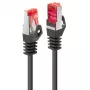 Lindy 47372 kabel sieciowy Czarny 1 m Cat6 S/FTP (S-STP)