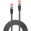 Lindy 47372 kabel sieciowy Czarny 1 m Cat6 S/FTP (S-STP)