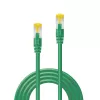 Lindy 47649 kabel sieciowy zielony 3 m Kat.7 S/FTP (S-STP)