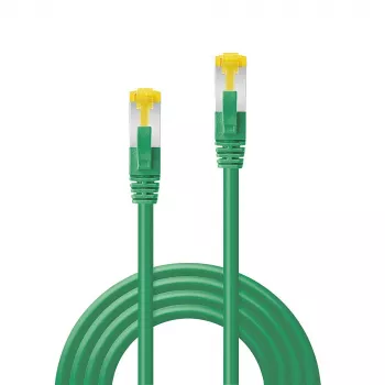 Kabel Lindy 15 m RJ45 S/FTP LSZH, zielony