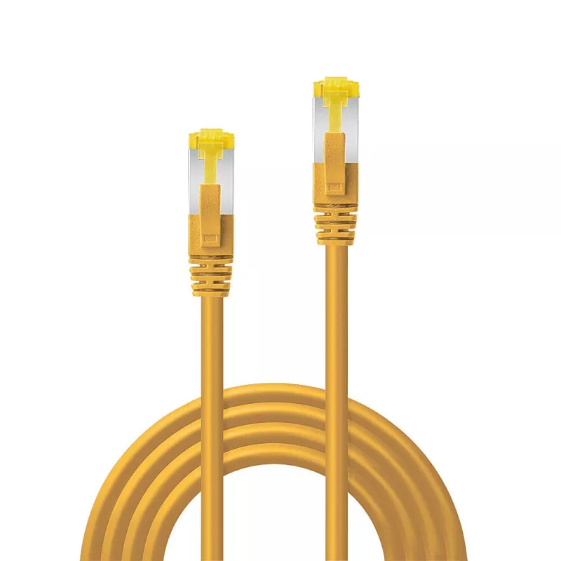 Lindy 47660 kabel sieciowy żółty 0,3 m Cat7 S/FTP (S-STP)