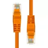 Kabel sieciowy ProXtend CAT5e U/UTP CCA PVC Pomarańczowy 0.2m