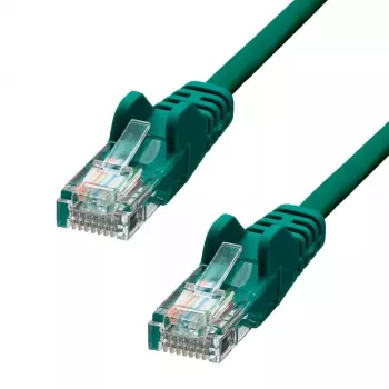 Kabel sieciowy ProXtend CAT5e U/UTP CCA PVC zielony 15M RJ-45 Męski/Męski