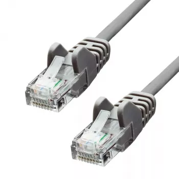 Kabel sieciowy ProXtend CAT5e U/UTP CCA PVC Szary 0.25m