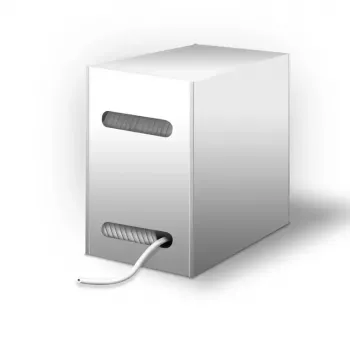Kabel sieciowy Goobay CAT 6 U/UTP szary 100m