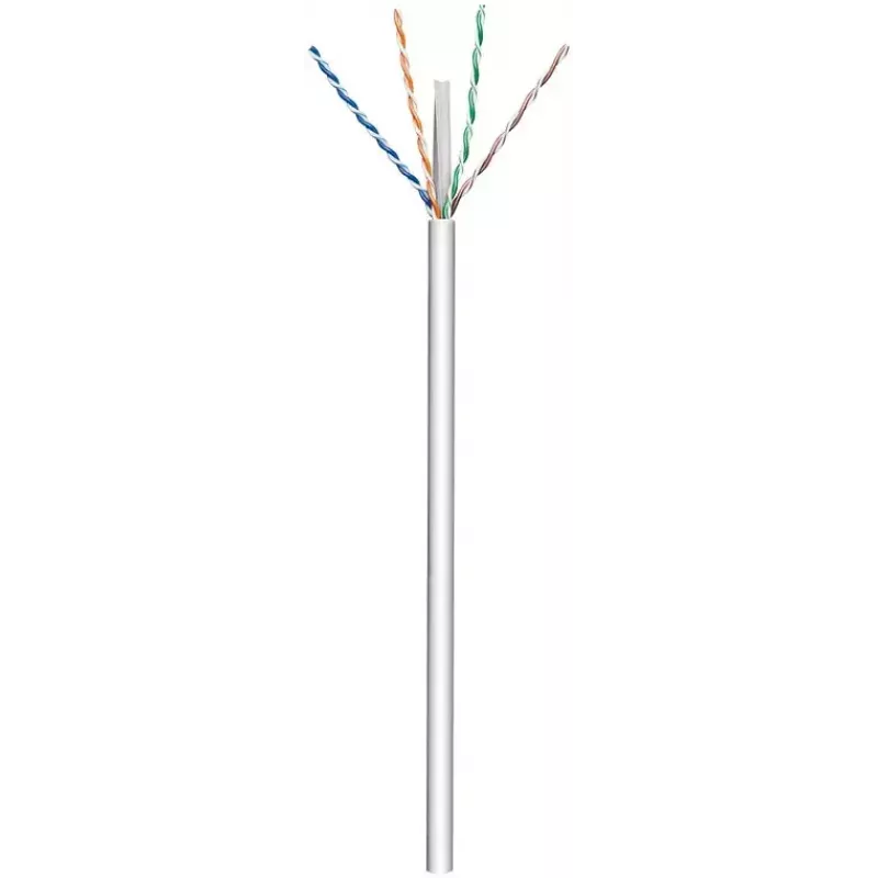 Kabel sieciowy Goobay CAT 6 U/UTP szary 100m