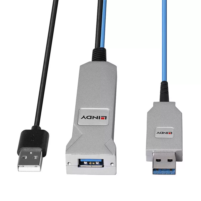 Lindy 30m Światłowodowy kabel USB 3.0