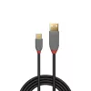 Kabel Lindy USB 2.0 Typ A na C, 0,5 m, Anthra Line