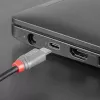 Lindy 0.5m USB 2.0 Type C do Micro-B Kabel, Linia Anthra