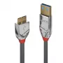 Kabel Lindy 3m USB 3.2 Typ A na Micro-B, 5Gb/s, linia Cromo
