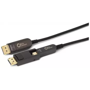 Kabel DisplayPort Microconnect DP-MMG-5000MBV1.4OP 50 m Czarny