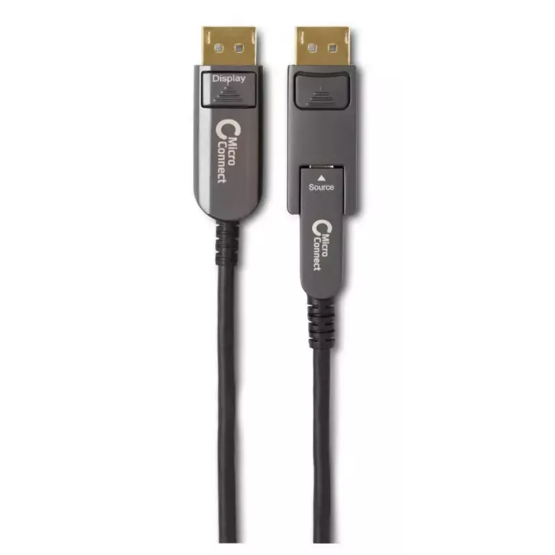 Kabel DisplayPort Microconnect DP-MMG-5000MBV1.4OP 50 m Czarny