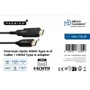 Microconnect Premium Optic HDMI A-D kabel 40m 2.0 3D 18Gbit/s