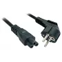 Kabel zasilający Lindy 5m, CEE 7/7 - IEC 320 C5, czarny, wtyczka CEE7/7 do gniazda C5