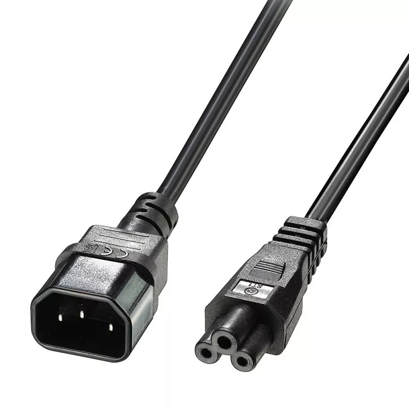 Lindy 5m Kabel zasilający C5 do C14, bezołowiowy