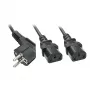 Lindy 30048 kabel zasilający Czarny CEE7/14