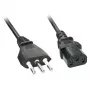Lindy 30411 kabel zasilający Czarny 0,7 m wtyk C13