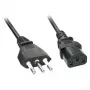Kabel zasilający Lindy 30414 czarny 3 m CEI 23-16 wtyk C13