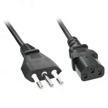 Kabel zasilający Lindy 30415 Czarny 5 m CEI 23-16 wtyk C13