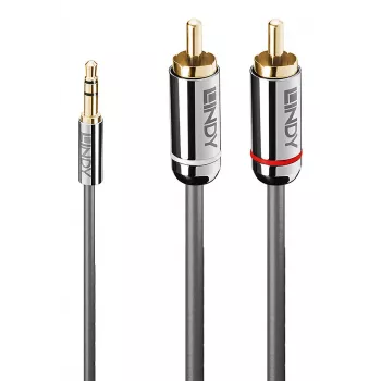 Kabel audio Lindy 1 m 3,5 mm na Phono, Linia Cromo