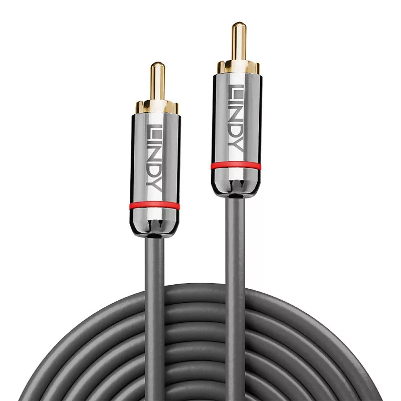 Lindy 2m cyfrowy kabel audio Phono, linia Cromo