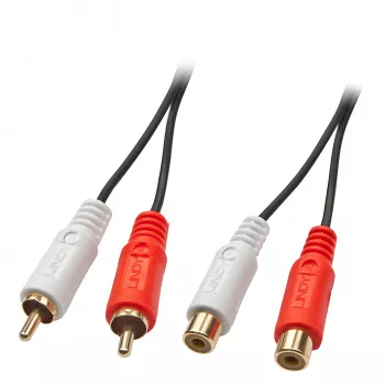 Lindy 2m Premium Phono To Phono Extension kabel