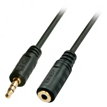 Lindy 5m Premium Audio 3.5mm Jack Extension kabel