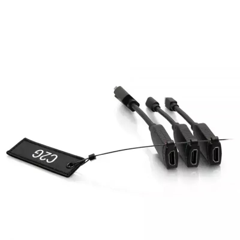C2G Uniwersalny pierścień adaptera HDMI 4K Mini DisplayPort DisplayPort USB-C