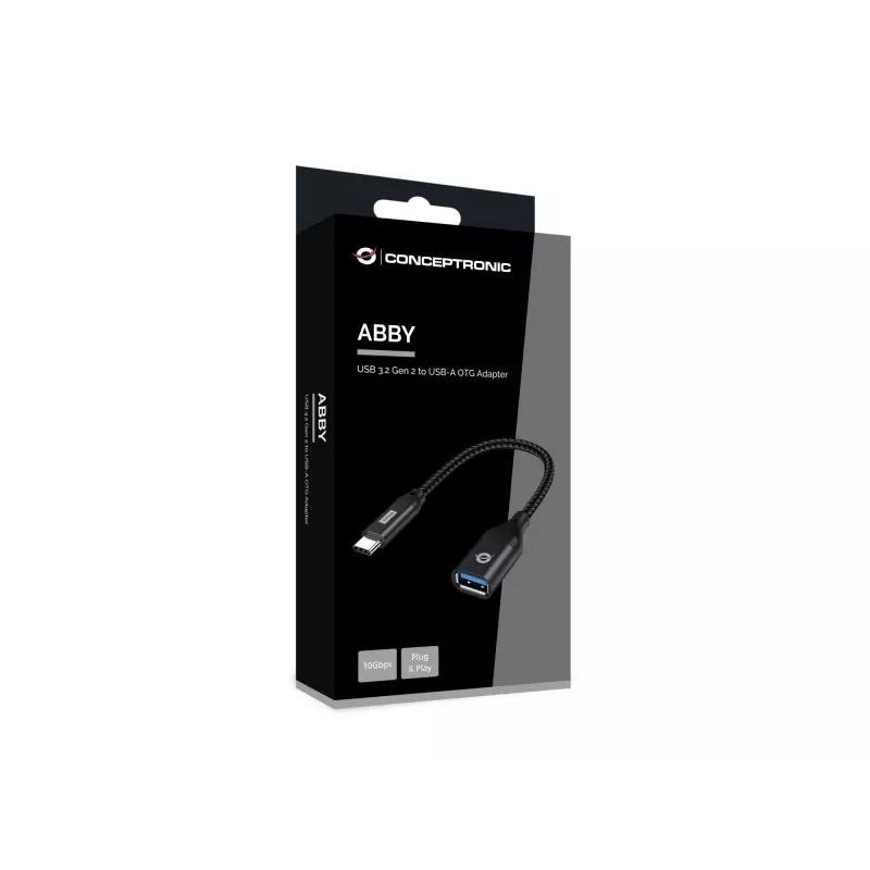 Conceptronic ABBY18B przejściówka USB 3.2 Gen 2 na USB-A OTG