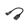 Conceptronic ABBY19B USB 3.2 Gen 2 adapter 90° kątowy do USB-A OTG