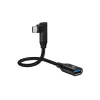 Conceptronic ABBY19B USB 3.2 Gen 2 adapter 90° kątowy do USB-A OTG
